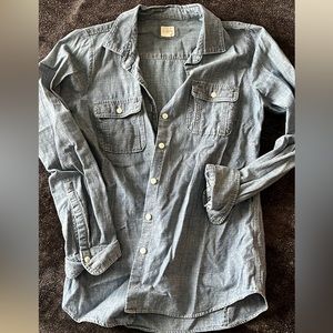 jcrew chambray button up